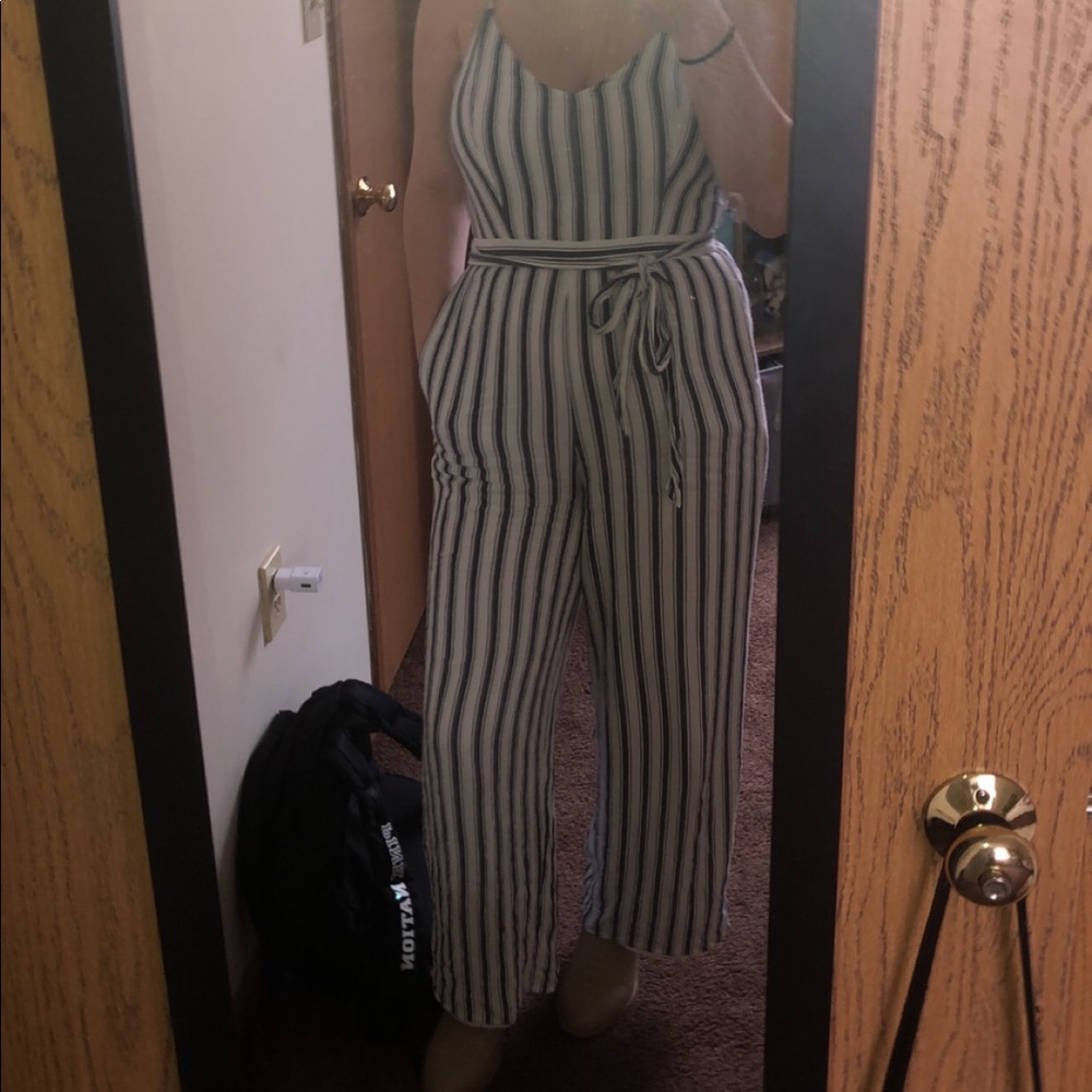 Jumpsuit from American eagle! Zips in the back!